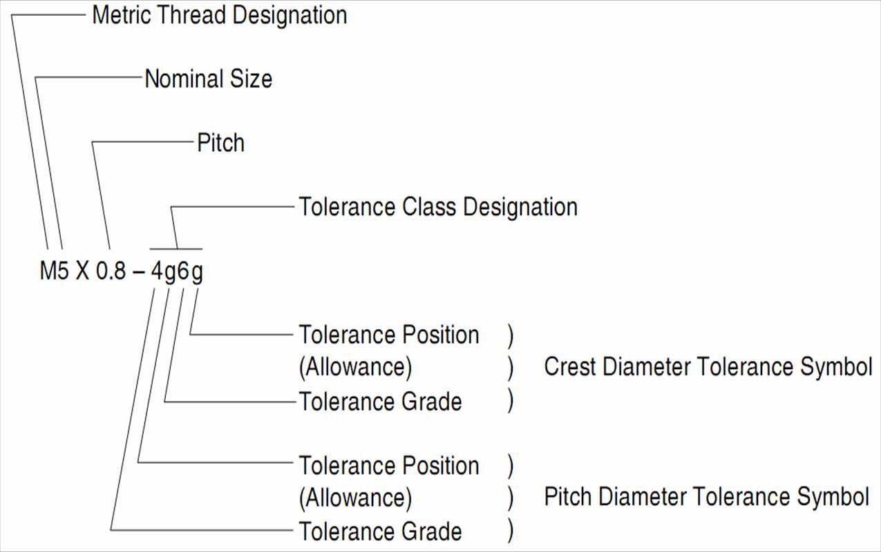 Metric thread